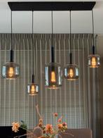 Hanglamp van Light & living 5 smokedglas bollen, Ophalen, Nieuw, Glas