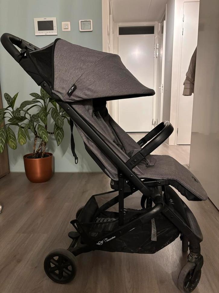MINI by Easywalker GO buggy - Soho Grey - ZGAN, Kinderen en Baby's, Kinderwagens en Combinaties, Zo goed als nieuw, Kinderwagen