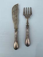 zilveren viscouvert 1850-1890 - 366 gram, Antiek en Kunst, Ophalen of Verzenden