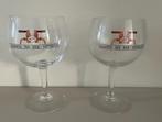 2 stuks bierglas bokaal/kelk met ABT logo, Verzenden, Zo goed als nieuw, Glas of Glazen, Overige merken