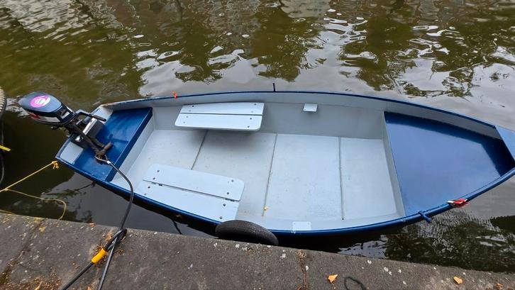 Stalen sloep, Watersport en Boten, Bootonderdelen, Gebruikt, Motor en Techniek, Motorboot, Ophalen of Verzenden