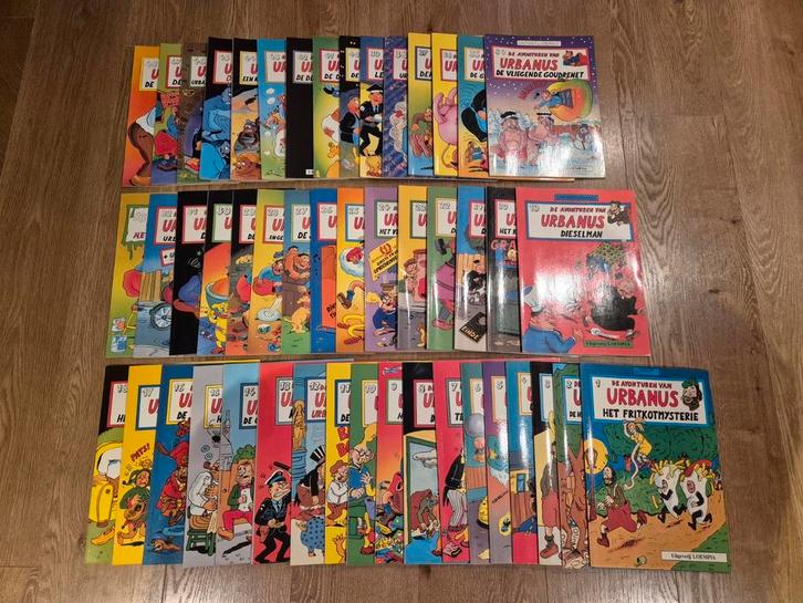 Urbanus collectie compleet 1 t/m 48 zeer goede staat, Boeken, Strips | Comics, Zo goed als nieuw, Complete serie of reeks, Europa