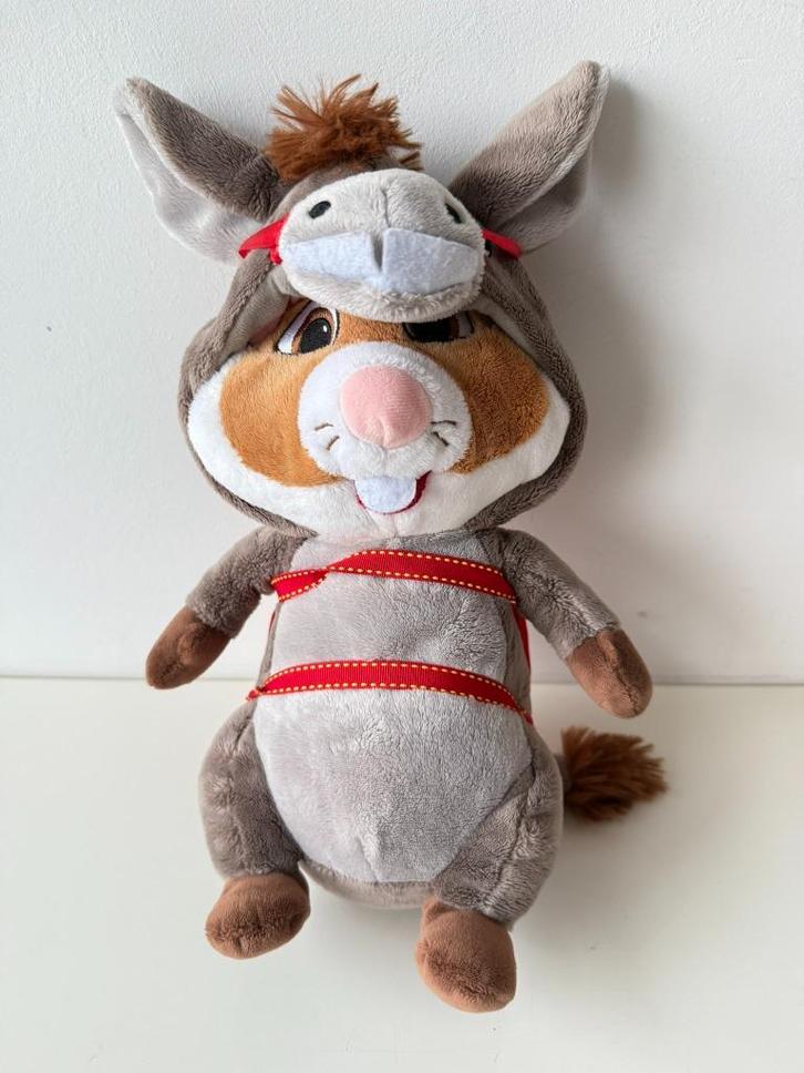 Knuffel hamster als ezel 30 cm / Albert Heijn / Efteling, Kinderen en Baby's, Speelgoed | Knuffels en Pluche, Zo goed als nieuw