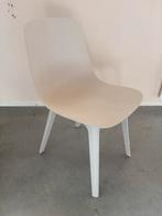Ikea Odger eetkamerstoel, beige, als nieuw, Huis en Inrichting, Ophalen, Kunststof, Overige kleuren, Modern scandinavisch