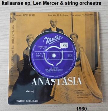 Italiaanse EP, 1960, Orkest Len Mercer, music from ANASTASIA