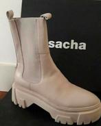 Chelsea boots | Sacha | Wit leer | nieuw!, Ophalen, Wit, Nieuw, Sacha