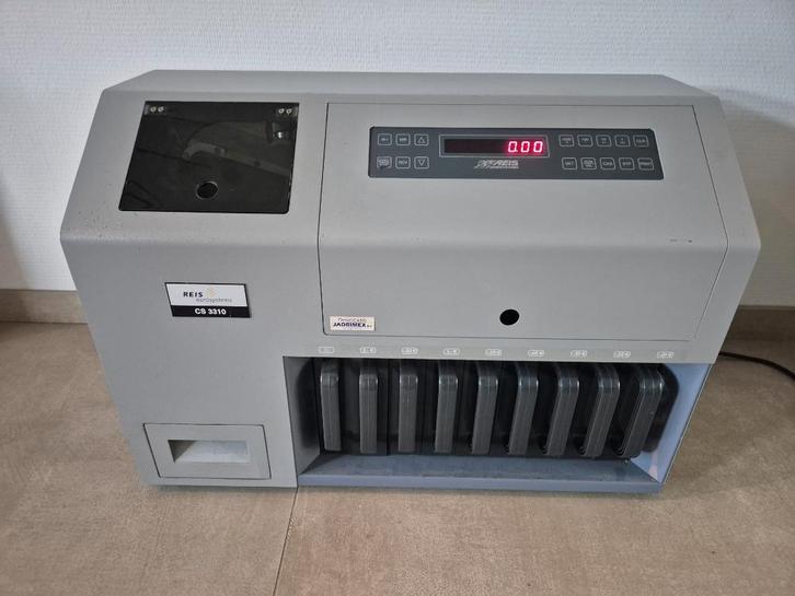 Reis CS 3310 Geldtel en sorteermachine. Lees beschrijving!, Diversen, Rekenmachines, Gebruikt, Ophalen