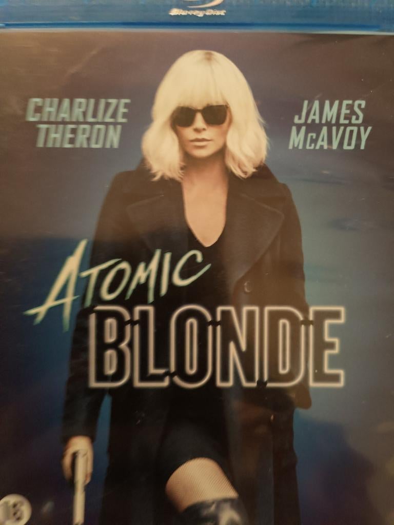 Atomic Blonde Bluray NL ZGAN Charlize Theron, Ophalen of Verzenden, Zo goed als nieuw, Actie