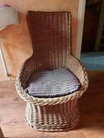 Vintage rotan stoel, Ophalen