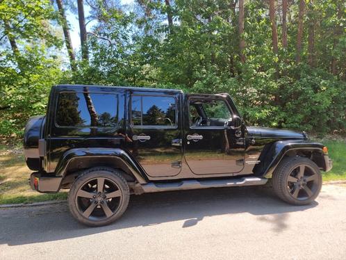 Jeep Wrangler, Unlimited AUT 2012 Zwart in top conditie., Auto's, Jeep, Bedrijf, Wrangler, 4x4, ABS, Achteruitrijcamera, Airbags