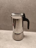 Bialetti Moka Express Inductie + Filter & Rubbers, Ophalen of Verzenden, Zo goed als nieuw