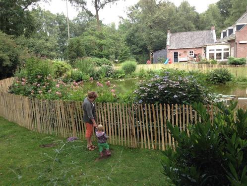 kastanje hekwerk, Schapenhek, Engels hekwerk, Tuin en Terras, Tuinhekken en Hekwerk, Spijlenhekwerk, Hout, Met poort, Ophalen