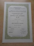 Noord - Oost Friesche Autobusonderneming te DOKKUM 1939, Ophalen of Verzenden, Aandeel