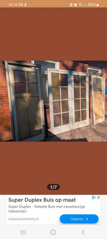 Complete set ensuite schuifdeuren,  kastdeuren,  zijpanelen. beschikbaar voor biedingen