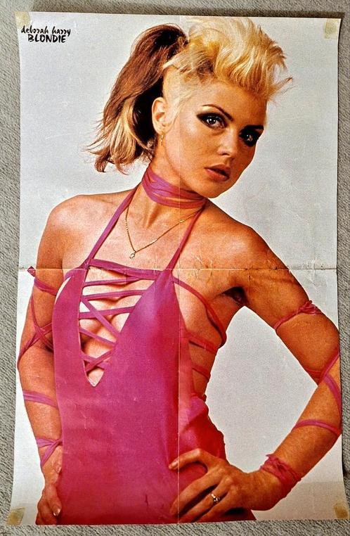 Blondie Deborah Harry posters, Verzamelen, Posters, Zo goed als nieuw, Muziek, A1 t/m A3, Rechthoekig Staand, Ophalen of Verzenden