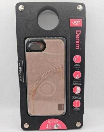 Joy Denim iPhone 5/SE Hoesje + Screenprotector beschikbaar voor biedingen
