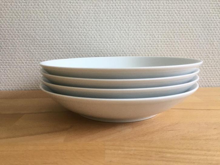 Arzberg City White River, Diep Bord, 4 stuks, Huis en Inrichting, Keuken | Servies, Zo goed als nieuw, Bord(en), Overige stijlen