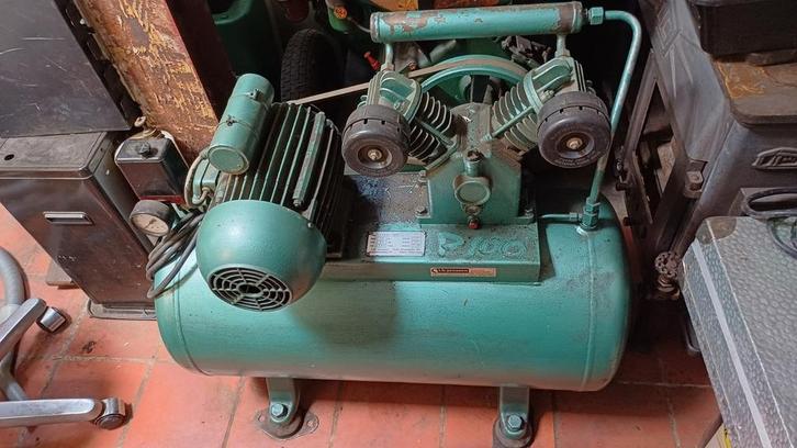 Amero 175HW90 compressor., Doe-het-zelf en Verbouw, Compressors, Gebruikt, 6 tot 10 bar, 25 tot 100 liter, Minder dan 200 liter/min