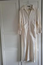 Zara jurk beige maat L, Kleding | Dames, Jurken, Maat 42/44 (L), Nieuw, Ophalen of Verzenden, Onder de knie