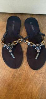 Modieuze Slippers - Maat 40, Ophalen of Verzenden, Nieuw, Zwart, Slippers