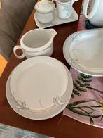 Servies Elivia Duitsland wit grijs, blauw, Antiek en Kunst, Ophalen