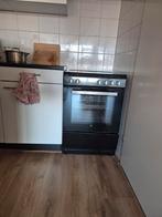 Inductie fornuis met oven ETNA FIV560ZWA, Huis en Inrichting, Keuken | Complete keukens, Ophalen, Gebruikt, Zwart, Enkelwandige keuken