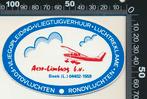Sticker: Aero Limburg - Beek, Ophalen of Verzenden, Zo goed als nieuw, Bedrijf of Vereniging