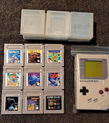 Gameboy Classic in Topstaat + Veel Games! beschikbaar voor biedingen