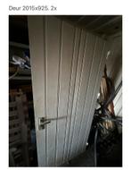 Buitendeuren hardhout., 80 tot 100 cm, Gebruikt, Buitendeur, Ophalen