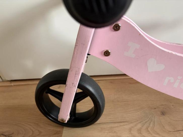 Roze Loopfiets voor de Kleintjes!, Kinderen en Baby's, Speelgoed | Buiten | Voertuigen en Loopfietsen, Gebruikt, Loopfiets, Ophalen of Verzenden