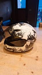 Race motorhelm HJC Mush + race kledij/shoenen/handschoenen, Motoren, Kleding | Motorkleding, Ophalen of Verzenden, Tweedehands