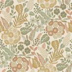 Behang Grandeco Karuna vliesbehang A76602 landelijk bloemen, Huis en Inrichting, Stoffering | Behang, Ophalen of Verzenden, Minder dan 10 m²