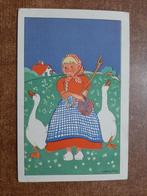 reclame J Bijloos Den Haag ill Henny Box ganzenhoedster jr30, Ophalen of Verzenden, 1920 tot 1940, Ongelopen, Kinderen