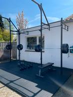 Complete crossfit gym rek / sport rek / homegym / equipment, Ophalen, Zo goed als nieuw
