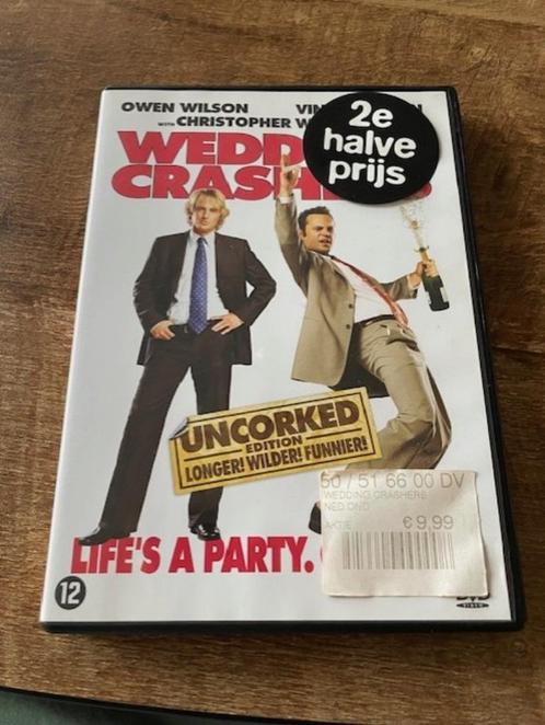 DVD Wedding Crashers, Cd's en Dvd's, Dvd's | Komedie, Zo goed als nieuw, Romantische komedie, Vanaf 12 jaar, Ophalen