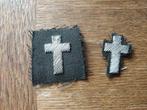 Setje Bullion insignes Chaplain repro, Verzamelen, Militaria | Tweede Wereldoorlog, Ophalen of Verzenden, Landmacht, Duitsland