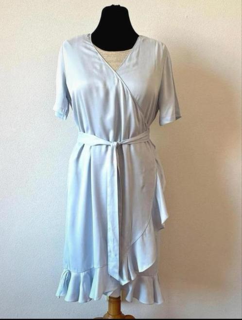 Nieuwe Samsøe Samsøe jurk, Kleding | Dames, Jurken, Nieuw, Maat 38/40 (M), Blauw, Onder de knie, Verzenden