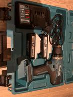 Makita Boor- en Schroefmachine met Accu's, Doe-het-zelf en Verbouw, Gereedschap | Boormachines, Gebruikt, Variabele snelheid, Ophalen of Verzenden