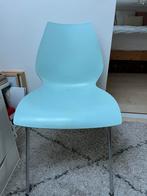 Lichtblauwe eetkamer stoel van Kartell, Ophalen, Gebruikt, Blauw, Eén