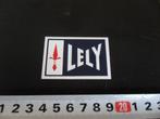 sticker logo LELY - farming landbouw *, Verzamelen, Stickers, Ophalen, Zo goed als nieuw, Bedrijf of Vereniging