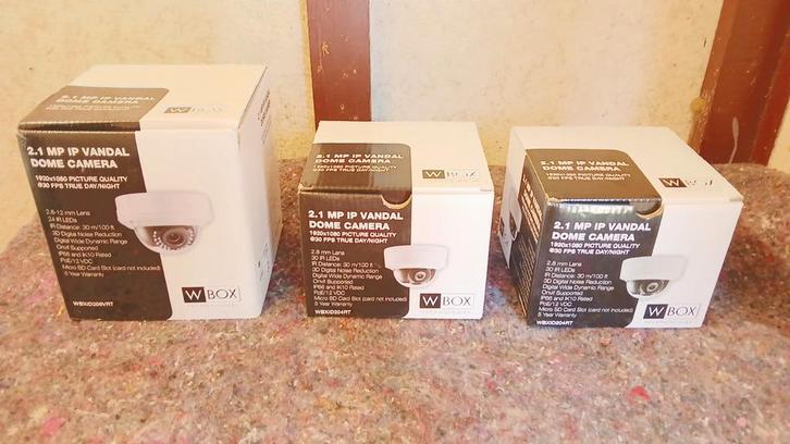 PoE ip camera's ( beveiliging / bewaking ), Audio, Tv en Foto, Videobewaking, Zo goed als nieuw, Ophalen of Verzenden