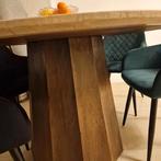 Travertin  eettafel 120cm×120, Huis en Inrichting, Tafels | Eettafels, Ophalen of Verzenden, Zo goed als nieuw, Rechthoekig, 100 tot 150 cm