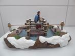 Luville Kerstdorp  Wooden raft  --  604016, Diversen, Verzenden, Zo goed als nieuw