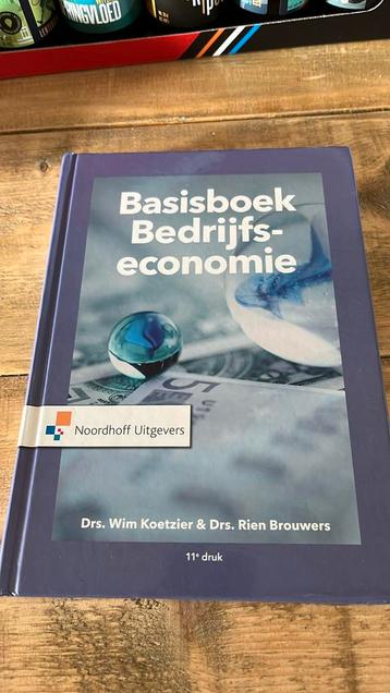 Wim Koetzier - Basisboek Bedrijfseconomie beschikbaar voor biedingen
