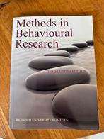 Methods in behavioural research, Boeken, Psychologie, Ophalen of Verzenden, Gelezen, Overige onderwerpen