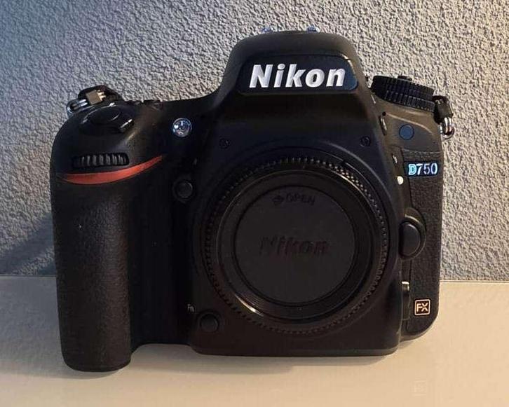 Nikon D750, Audio, Tv en Foto, Fotocamera's Digitaal, Zo goed als nieuw, Spiegelreflex, Nikon, Geen optische zoom, Ophalen