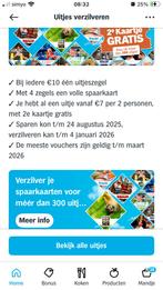 Uitjes spaarkaarten Albert Heijn, Tickets en Kaartjes, Drie personen of meer, Kortingskaart