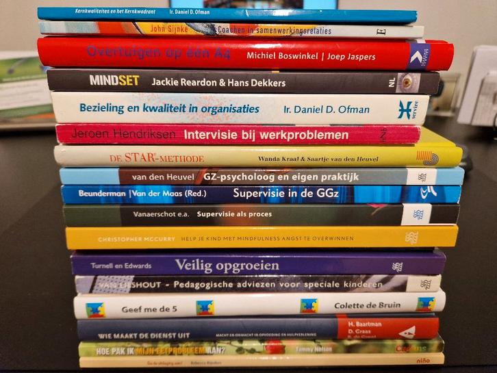 studie-werkboeken, Boeken, Psychologie, Zo goed als nieuw, Overige onderwerpen, Ophalen