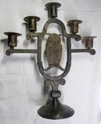 Hugo Berger uil kandelaar Wiener werkstatte, Ophalen of Verzenden