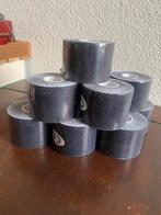 Nieuw 9 rollen kinesiotape, zwart, 5cm x 5m, Ophalen of Verzenden, Nieuw